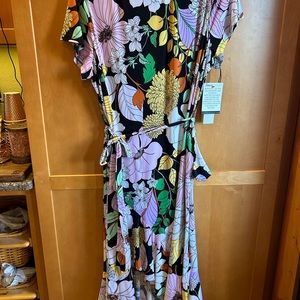 New With Tags Women’s London Times Maxi Dress with Belt 3X